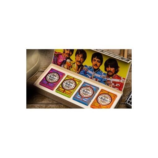 The Beatles Baraja de cartas Box Set (4 barajas)