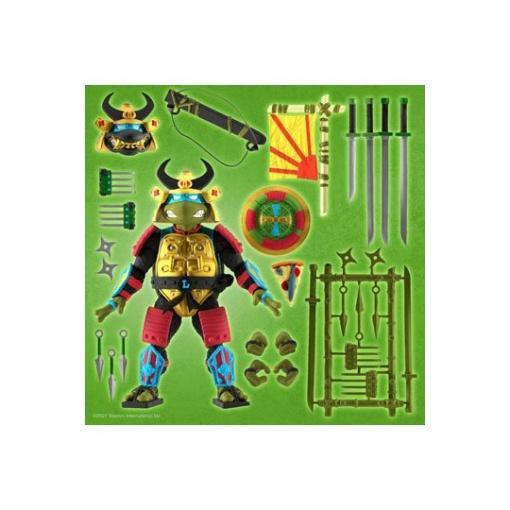 Tortugas Ninja Figura Ultimates Leo the Sewer Samurai 18 cm