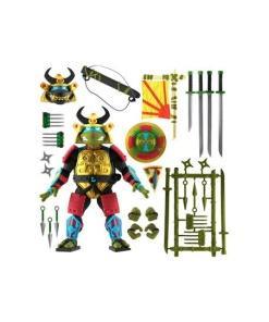 Tortugas Ninja Figura Ultimates Leo the Sewer Samurai 18 cm