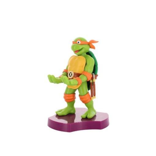 Tortugas Ninja Mini-Soporte Holdems Michaelangelo 10 cm