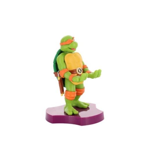 Tortugas Ninja Mini-Soporte Holdems Michaelangelo 10 cm