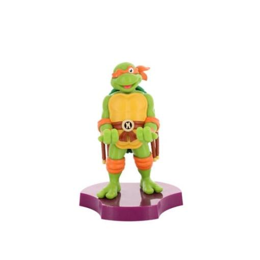 Tortugas Ninja Mini-Soporte Holdems Michaelangelo 10 cm