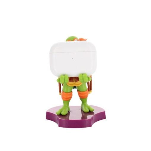 Tortugas Ninja Mini-Soporte Holdems Michaelangelo 10 cm