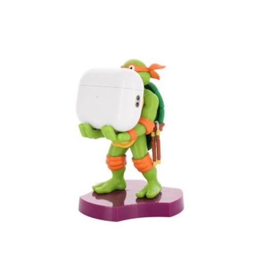 Tortugas Ninja Mini-Soporte Holdems Michaelangelo 10 cm