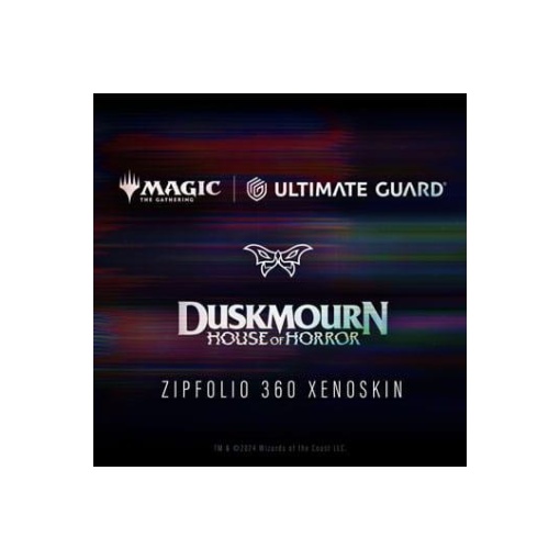 Ultimate Guard Zipfolio 360 Xenoskin Magic: The Gathering "Duskmourn: House of Horror" - Walk-In Closet