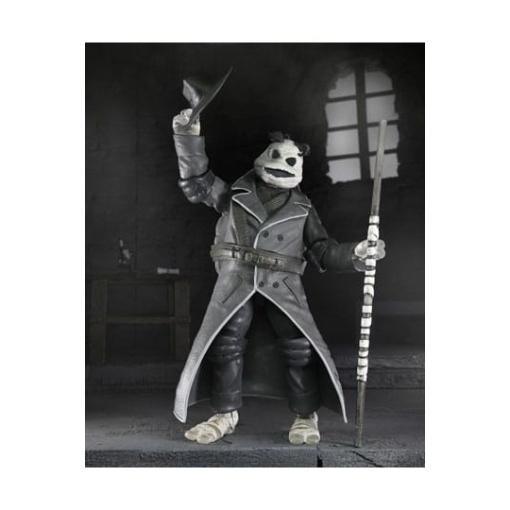 Universal Monsters x Teenage Mutant Ninja Turtles pack de 4 Figuras Turtles Black & White 18 cm