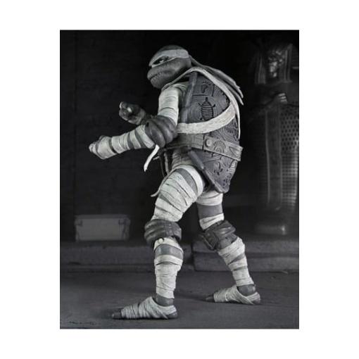 Universal Monsters x Teenage Mutant Ninja Turtles pack de 4 Figuras Turtles Black & White 18 cm