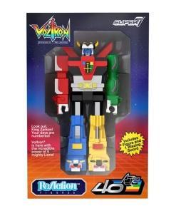 Voltron Figura ReAction Voltron Vintage Package 10 cm