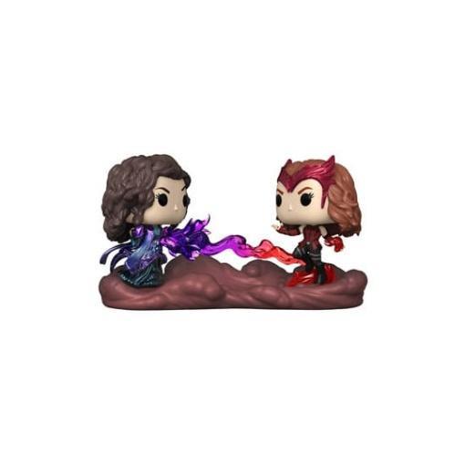 Wanda Vision Pack de 2 POP! Movie Moments Vinyl Figuras Wanda VS Agatha 9 cm