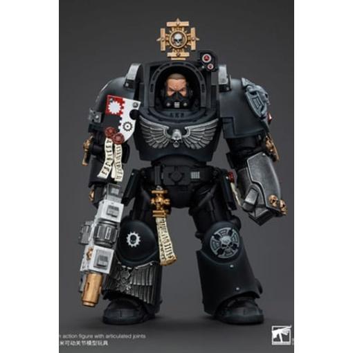 Warhammer 40k Figura 1/18 Iron Hands Captain in Terminator Armour 14 cm