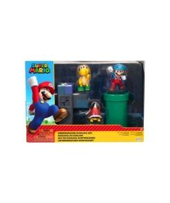 World of Nintendo Super Mario Diorama Set Underground