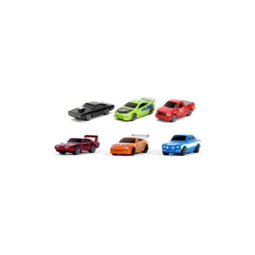 A Todo Gas mini vehículos Nano Hollywood Cars Diecast Display (24)