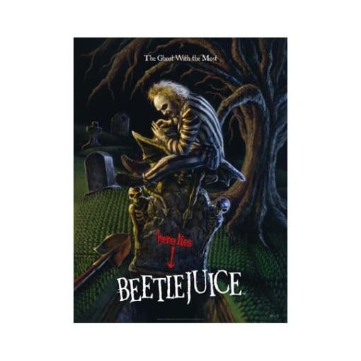 Beetlejuice Litografia The Ghost With the Most 41 x 61 cm - sin marco