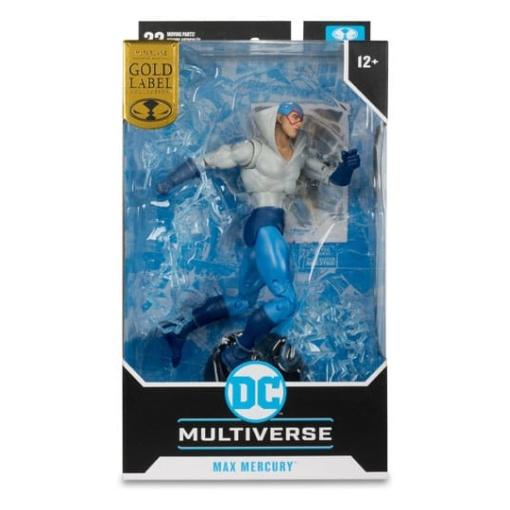 DC Multiverse Figura Max Mercury (The Flash) Gold Label 18 cm