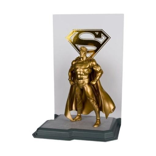 DC Multiverse Figura Superman (Centennial Park Tribute Statue) Gold Label 18 cm