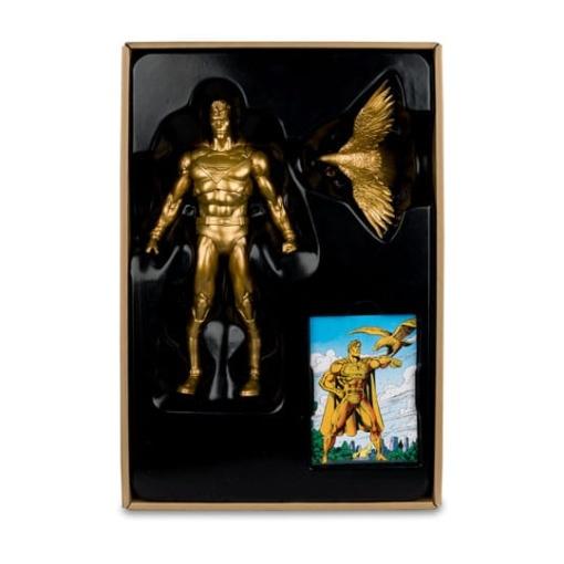 DC Multiverse Figura Superman (Centennial Park Tribute Statue) Gold Label 18 cm