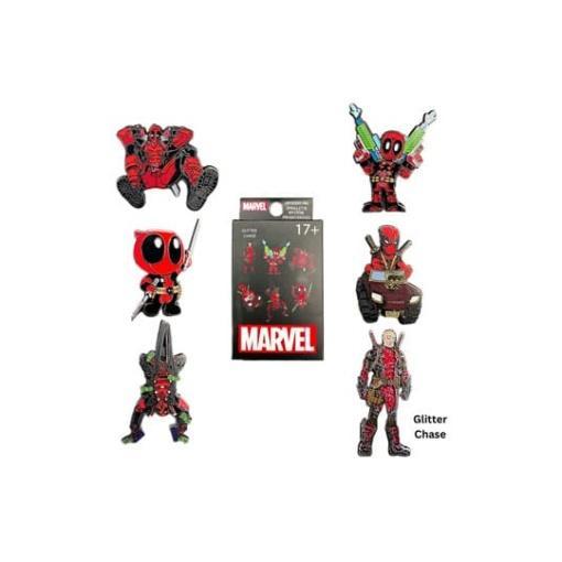 Deadpool by Loungefly Chapas esmaltadas Blind Box Deadpool Action Expositor (12)