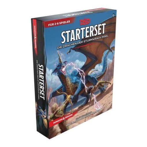 Dungeons & Dragons RPG Starterset: Die Drachen der Sturmwrack-Insel alemán - Embalaje dañado