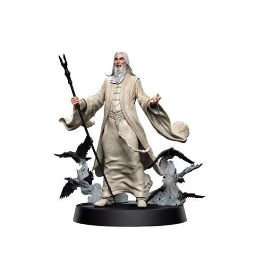 El Señor de los Anillos Figures of Fandom Estatua PVC Saruman the White 26 cm