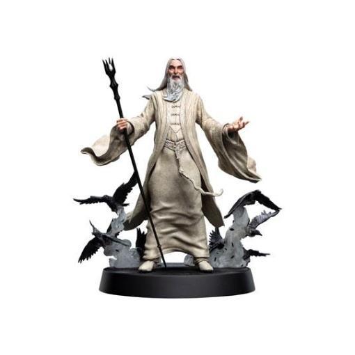 El Señor de los Anillos Figures of Fandom Estatua PVC Saruman the White 26 cm