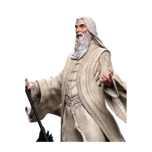 El Señor de los Anillos Figures of Fandom Estatua PVC Saruman the White 26 cm