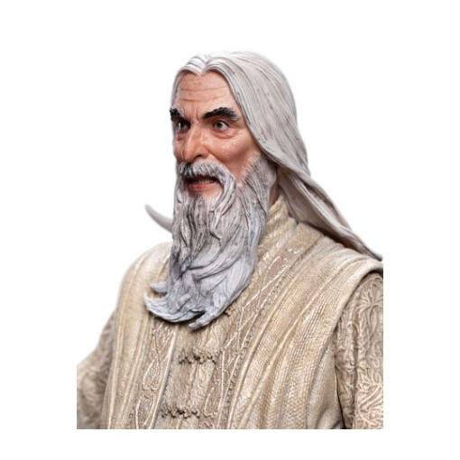 El Señor de los Anillos Figures of Fandom Estatua PVC Saruman the White 26 cm