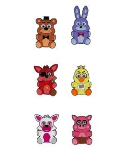 Five Nights at Freddy's Loungefly Chapas esmaltadas Blind Character Expositor (12)