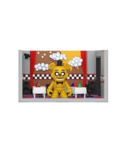 Five Nights at Freddy's Playset con Figura Snap Stage w/Freddy (GD) 9 cm