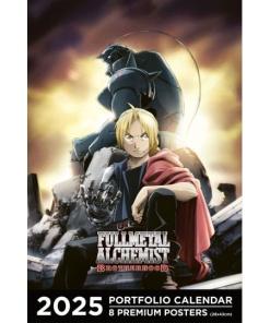 Fullmetal Alchemist Portfolio Calendario 2025 *Edición Inglés*