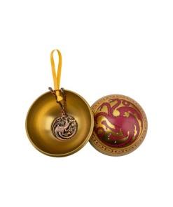 Game of Thrones Bola de Navidad con collar Targaryen