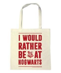 Harry Potter Bolso I Would Rather Be At Hogwarts