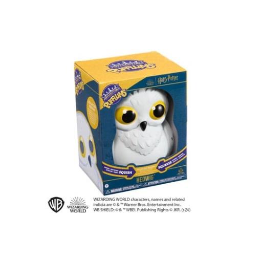 Harry Potter Figura Antiestrés Squishy Pufflums Hedwig 18 cm