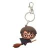 Harry Potter Llavero caucho Harry Potter & Broom Nimbus 7 cm