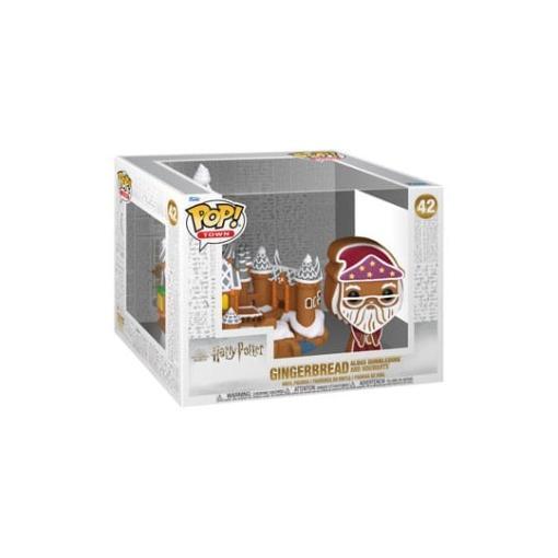 Harry Potter POP! Town Vinyl Figura Dumbledore & Hogwarts 9 cm