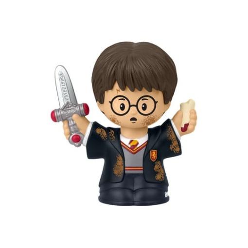 Harry Potter Pack de 4 Minifiguras Fisher-Price Little People Collector Cámara Secreta 6 cm