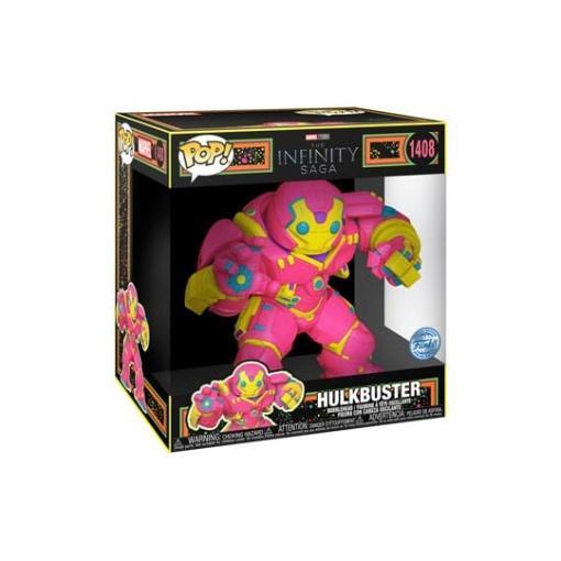 Iron Man Figura Super Sized Jumbo POP! Vinyl Hulkbuster(BLKLT) 25 cm