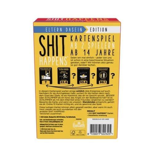 Juego de Cartas Shit Happens Parenting Edition - Edición Alemán