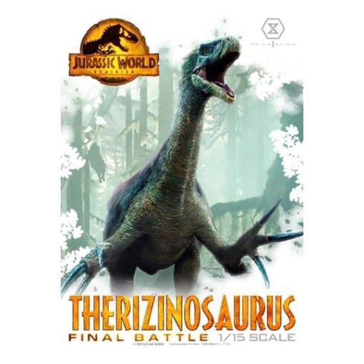 Jurassic World: Dominion Estatua Legacy Museum Collection 1/15 Therizinosaurus Final Battle Bonus Version 55 cm