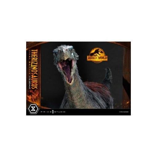 Jurassic World: Dominion Estatua Legacy Museum Collection 1/15 Therizinosaurus Final Battle Bonus Version 55 cm