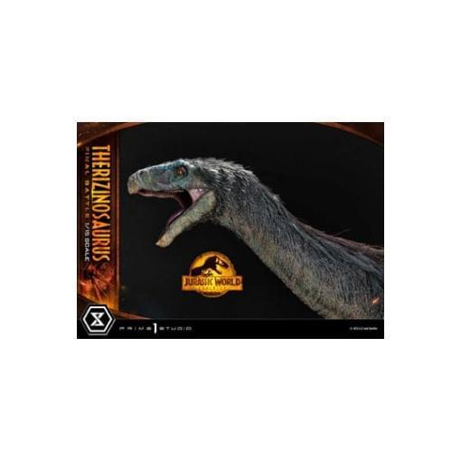 Jurassic World: Dominion Estatua Legacy Museum Collection 1/15 Therizinosaurus Final Battle Bonus Version 55 cm