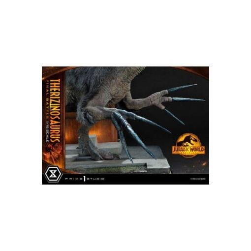 Jurassic World: Dominion Estatua Legacy Museum Collection 1/15 Therizinosaurus Final Battle Bonus Version 55 cm