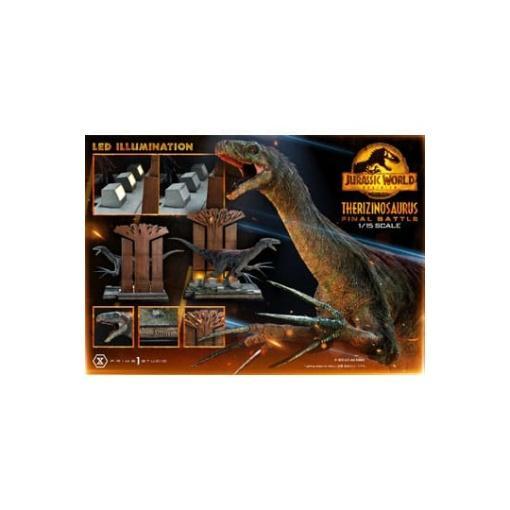 Jurassic World: Dominion Estatua Legacy Museum Collection 1/15 Therizinosaurus Final Battle Bonus Version 55 cm