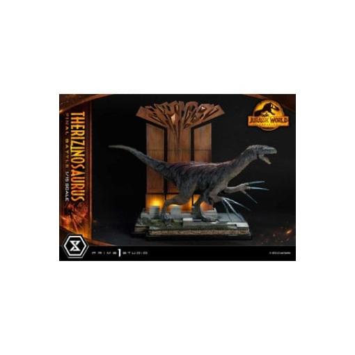 Jurassic World: Dominion Estatua Legacy Museum Collection 1/15 Therizinosaurus Final Battle Bonus Version 55 cm