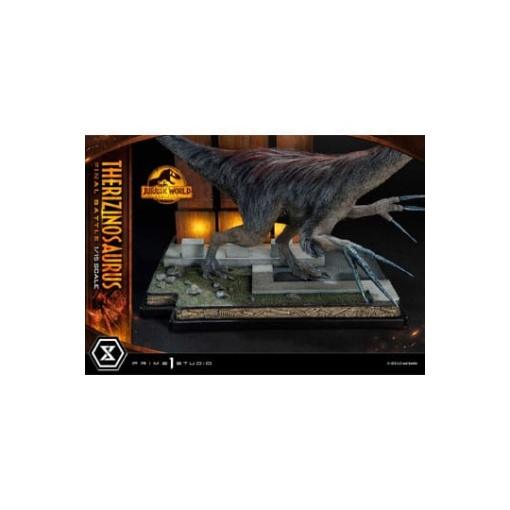 Jurassic World: Dominion Estatua Legacy Museum Collection 1/15 Therizinosaurus Final Battle Bonus Version 55 cm