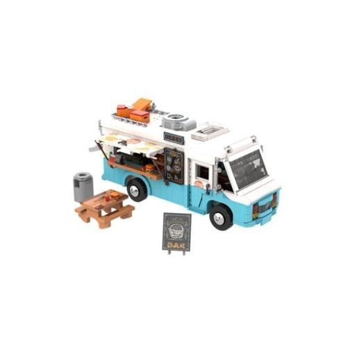 Kit de Construcción Original-Joyside Series Retro Food Truck 19 cm