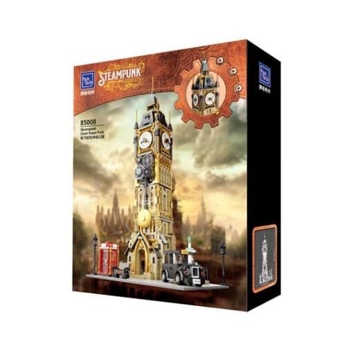 Kit de Construcción Original-Steampunk Series Steampunk Clock Tower Park 58 cm