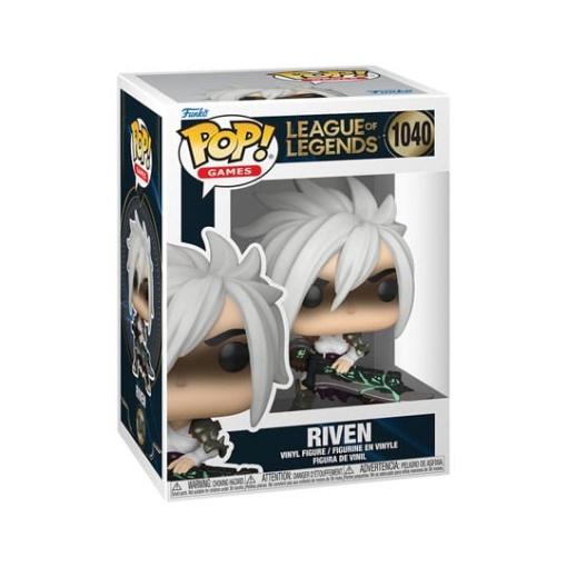 League of Legends POP! Games Vinyl Figura Riven w/Broken Blade 9 cm