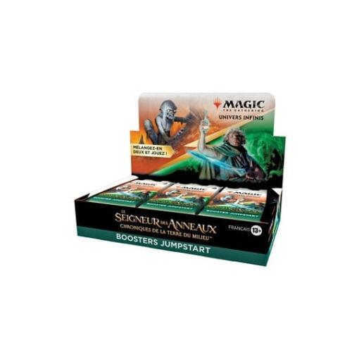 Magic the Gathering Le Seigneur des Anneaux : chroniques de la Terre du Milieu Caja de sobres de Jumpstart (18) francés