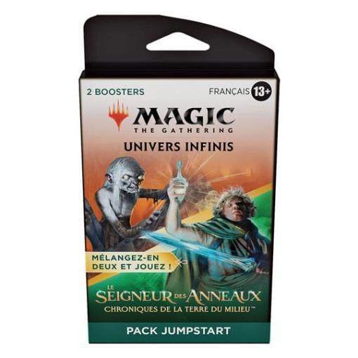 Magic the Gathering Le Seigneur des Anneaux : chroniques de la Terre du Milieu Caja de sobres de Jumpstart (18) francés