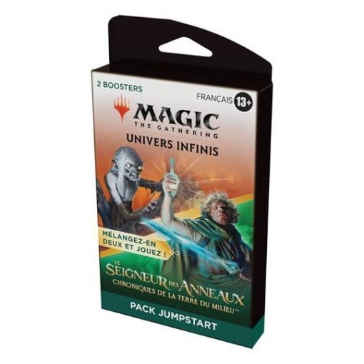 Magic the Gathering Le Seigneur des Anneaux : chroniques de la Terre du Milieu Caja de sobres de Jumpstart (18) francés